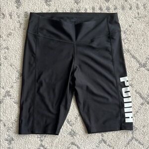 Puma Black Bike Shorts Performance Fit